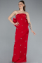 Long Red Evening Dress ABU4716