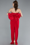 Long Red Evening Dress ABU4716
