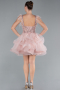Pudra Short Engagement Dress ABK2079