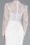 Long White Wedding Dress ABG105