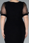 Short Black Plus Size Cocktail Dress ABK2247