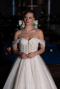Long White Wedding Dress ABG031