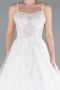 Long White Wedding Dress ABG106