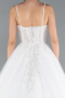 Long White Wedding Dress ABG106