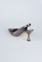 Platinum Patterned Evening Shoe ABD1130