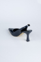 Navy Blue Patent Leather Evening Shoe ABR1130