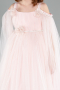 Midi Powder Color Girl Dress ABK2299