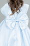 Front Short Back Long Light Blue Girl Dress ABO113