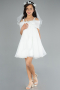 Short Mint Girl Dress ABK2295
