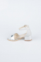 Silver Mirror Kids Shoe SE768