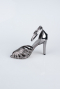 Platinum Plaster Fabric Evening Shoe AB1132