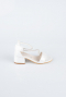 White Crystal Kid Shoe SE796