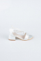 Silver Crystal Kid Shoe SE796