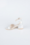 Silver Crystal Kid Shoe SE786
