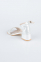 Silver Crystal Kid Shoe SE786