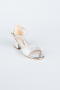 Silver Laser Cut Kid Shoe SE786