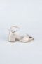 Gold Kroko Kid Shoe SE786