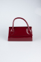 Burgundy Patent Leather Night Bag KC163