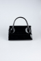 Black Patent Leather Night Bag KC163
