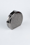 Platinum Plaster Fabric Evening Bag KC821