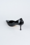 Black Patent Leather Stiletto AB1135