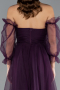 Dark Purple Long Evening Dress ABU2076