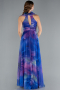 Long Purple Evening Dress ABU4901