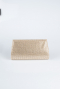 Gold Plaster Fabric Night Bag V451