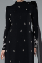Long Black Hijab Dress ABU4931