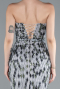Long Grey Mermaid Evening Gown ABU5114