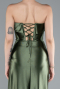 Long Olive Drab Prom Gown ABU4944