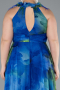 Long Mint Plus Size Evening Gown ABU4902