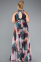 Long Onion Skin Plus Size Evening Gown ABU4902