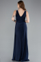 Long Navy Blue Evening Dress ABU4967