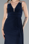 Long Navy Blue Evening Dress ABU4967