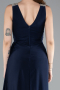 Long Navy Blue Evening Dress ABU4967