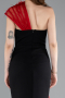 Long Black-Red Evening Dress ABU4969