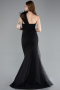 Long Black Evening Dress ABU4969