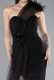 Long Black Evening Dress ABU4969