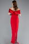 Long Red Evening Dress ABU5436