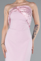 Long Powder Color Evening Dress ABU4988