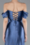Indigo Long Evening Dress ABU3611