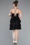 Short Black Cocktail Dress ABK2357