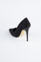 Black Suede Stiletto ABN1140