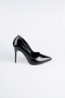 Black Patent Leather Stiletto ABR1140