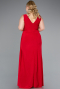 Long Red Plus Size Evening Gown ABU4968