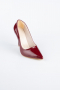 Burgundy Patent Leather Stiletto ABR1140