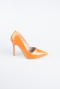 Orange Patent Leather Stiletto ABR1140