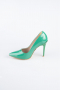 Green Patent Leather Stiletto ABR1140