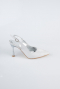 Silver Evening Shoe MJ9006